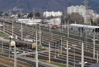 Railway yard Graz